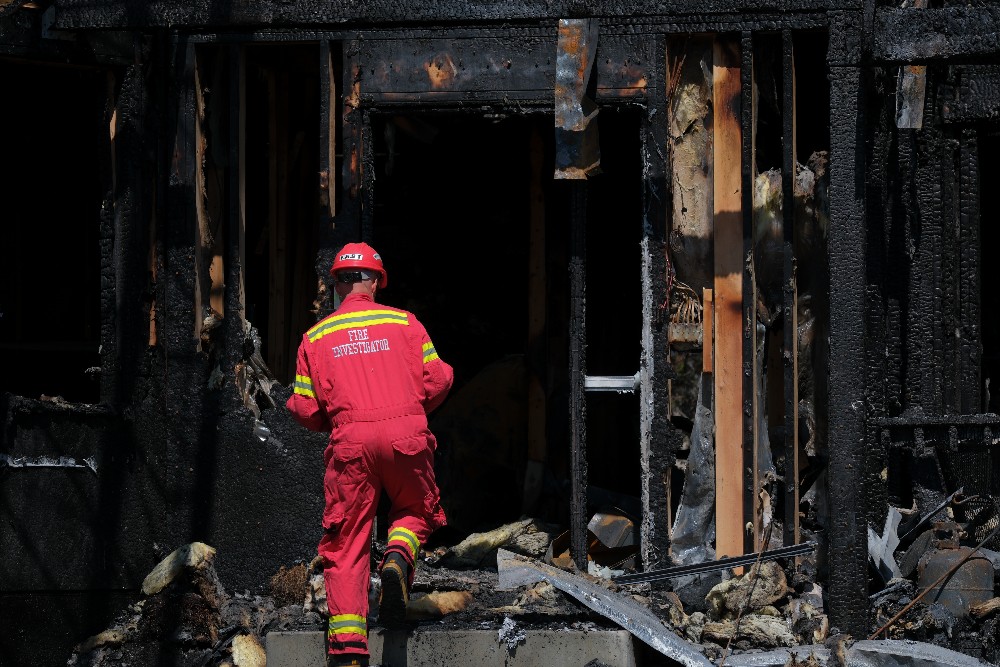 Westridge home destroyed in overnight house fire